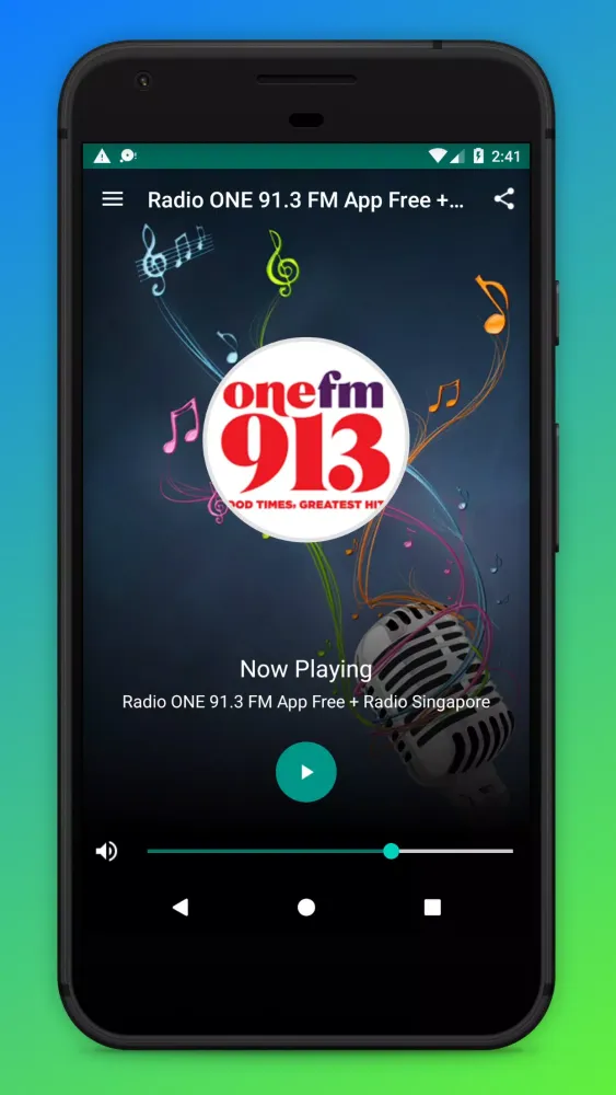 ONE FM 91.3 Radio Singapore SG Screenshots