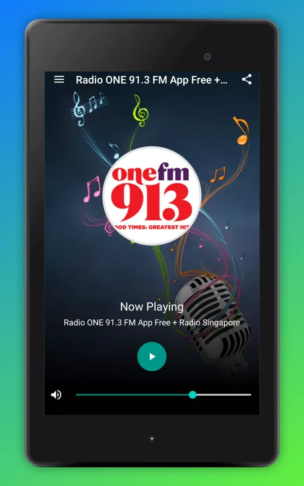 ONE FM 91.3 Radio Singapore SG Screenshots