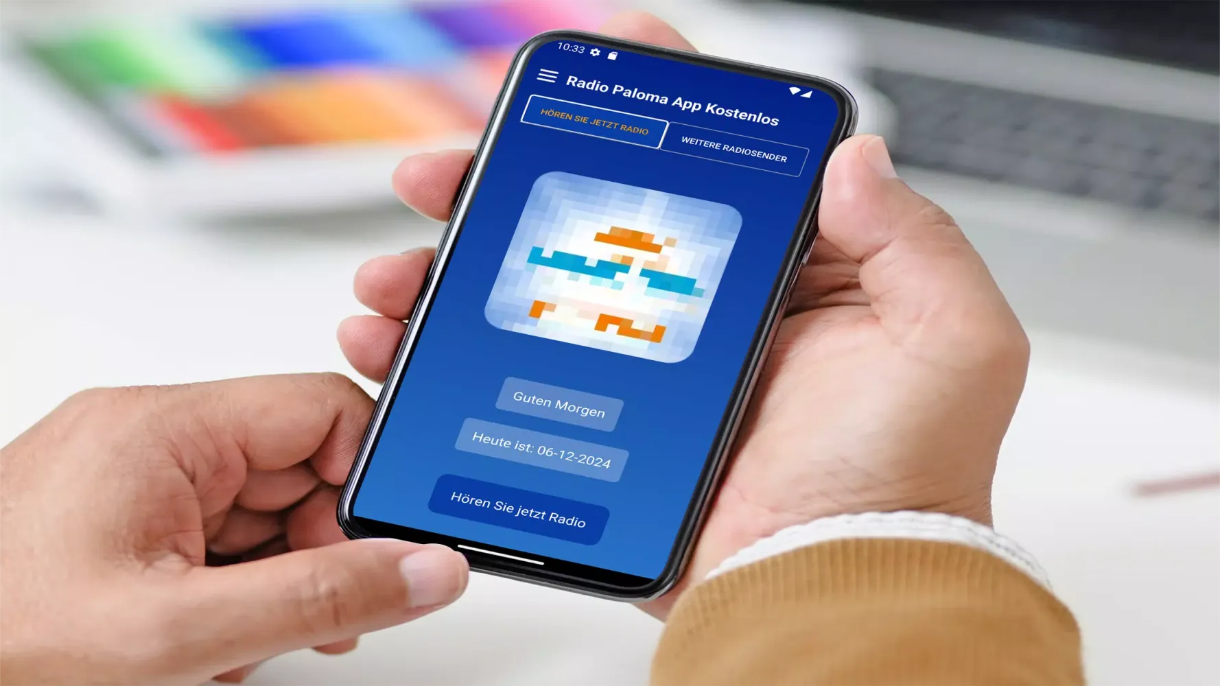 Tangkapan skrin Radio Paloma App Deutschland