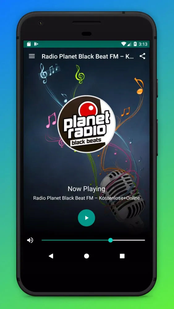 Planet Radio Black Beats FM DE Screenshots