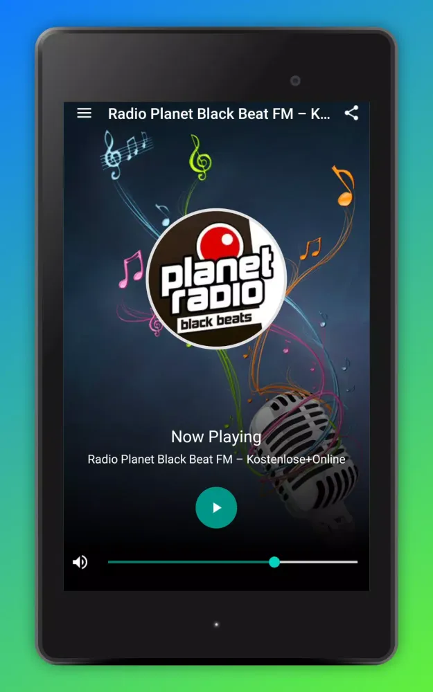 Planet Radio Black Beats FM DE Screenshots