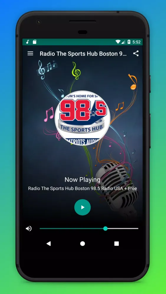 The Sports Hub 98.5 Radio App Screenshots