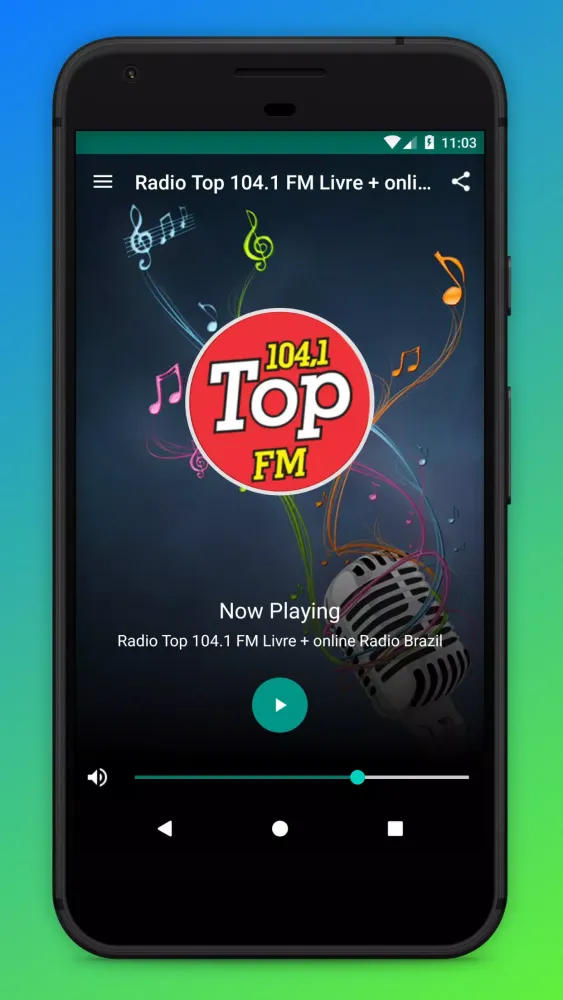 Captures d'écran de Rádio TopFM 104.1 Sao Paulo