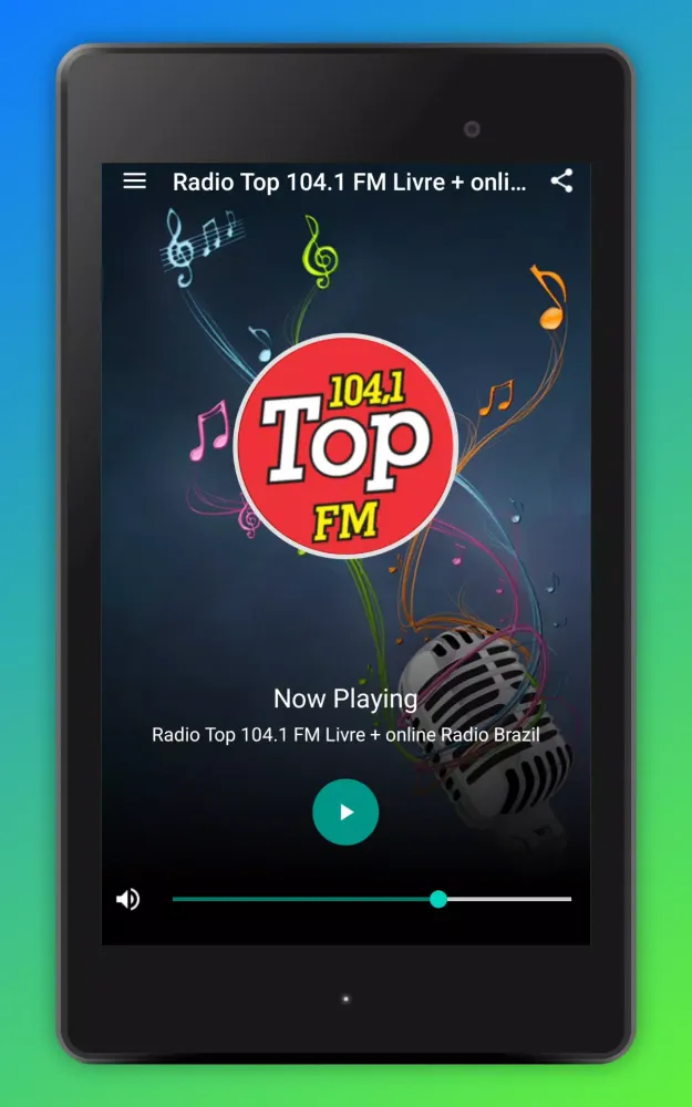 Captures d'écran de Rádio TopFM 104.1 Sao Paulo