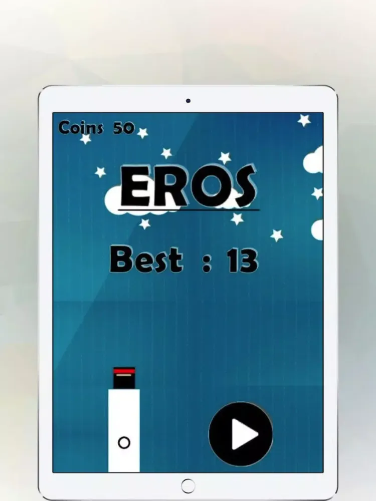 Captures d'écran de Flappy Eros Endless Climb and Jump Tap Block Block Game iPad 