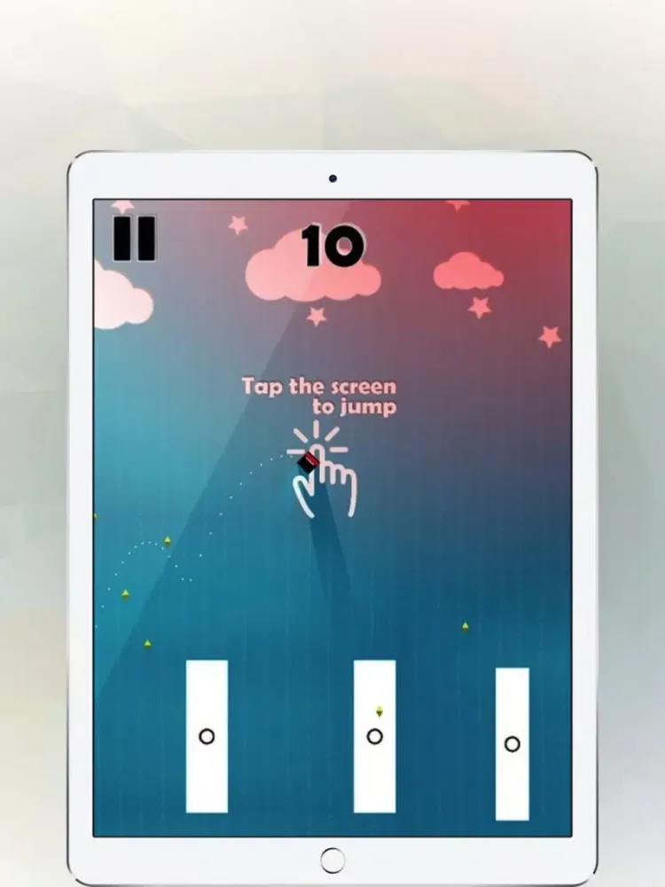 Captures d'écran de Flappy Eros Endless Climb and Jump Tap Block Block Game iPad 