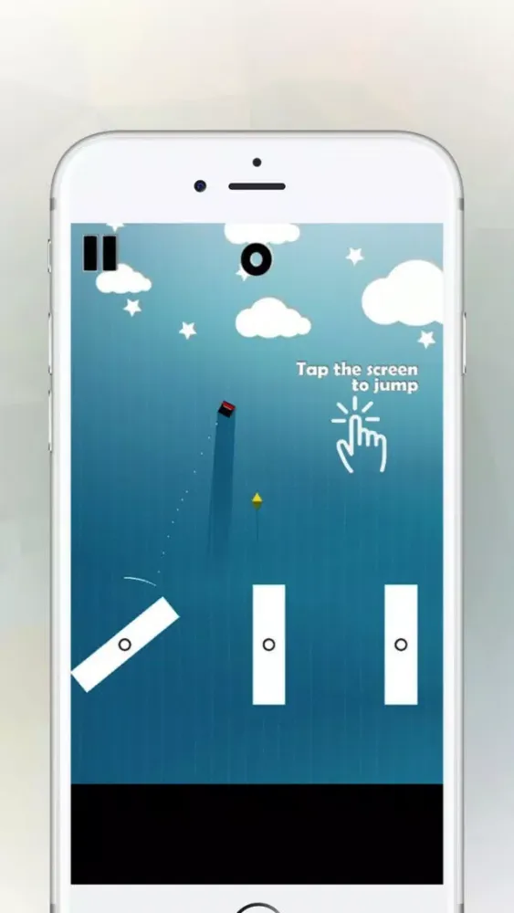 Captures d'écran de Flappy Eros Endless Climb and Jump Tap Block Block Game