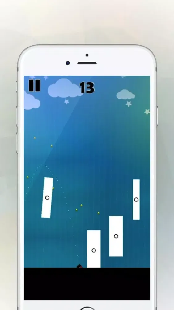 Captures d'écran de Flappy Eros Endless Climb and Jump Tap Block Block Game
