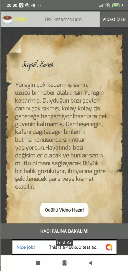 Falcı kız - Kahve Falı Bacınız Screenshots