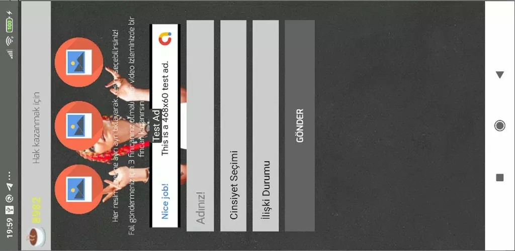 Falcı kız - Kahve Falı Bacınız Screenshots