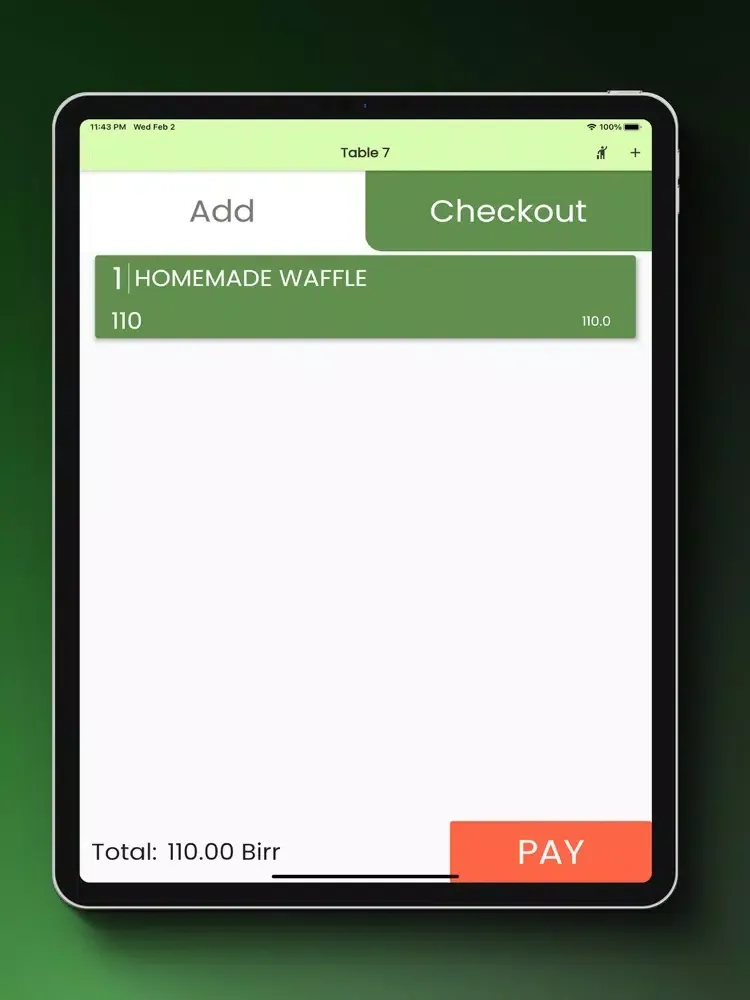 Cache POS App iPad  스크린샷