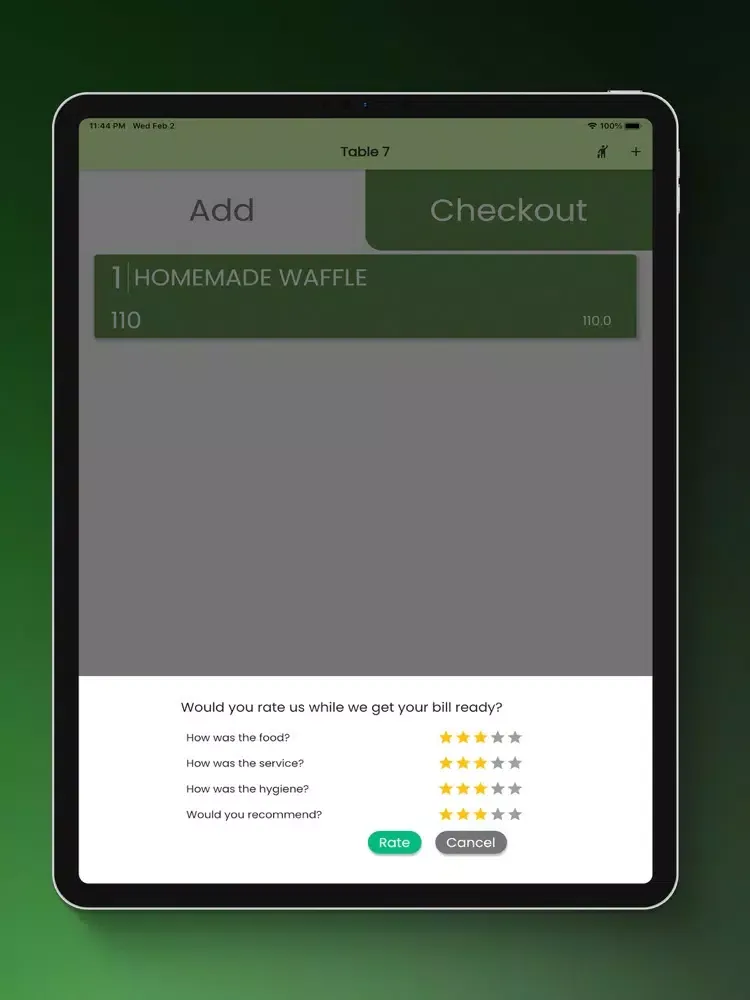 Cache POS App iPad  스크린샷