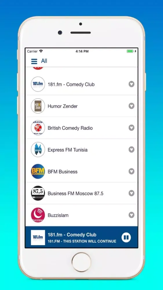 Radio: Tunein Stream Music Screenshots
