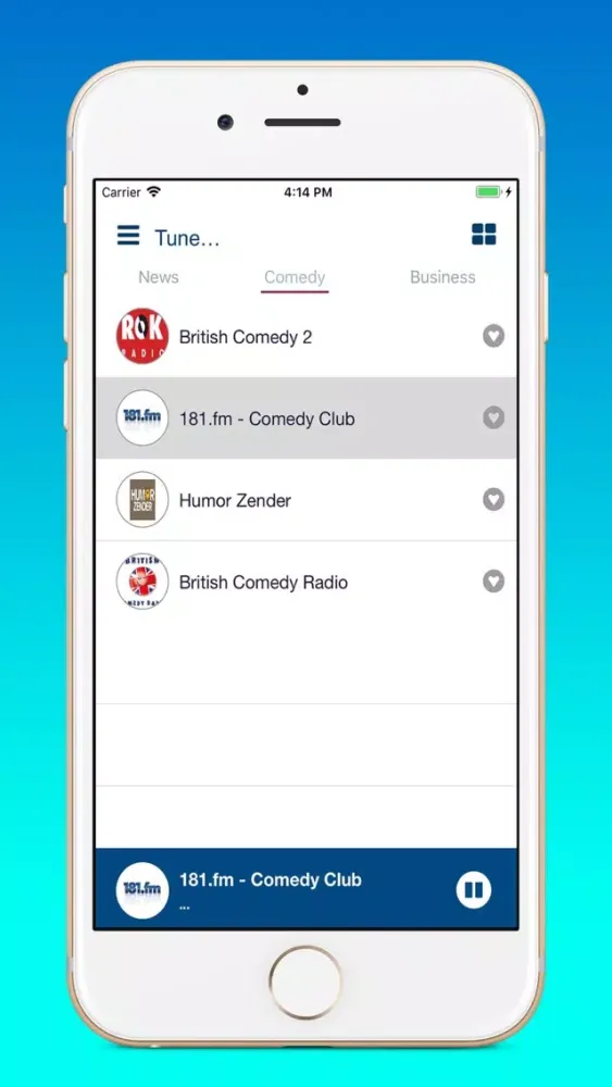 Radio: Tunein Stream Music Screenshots