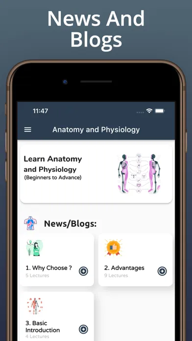 Learn Anatomy and Physiology स्क्रीनशॉट