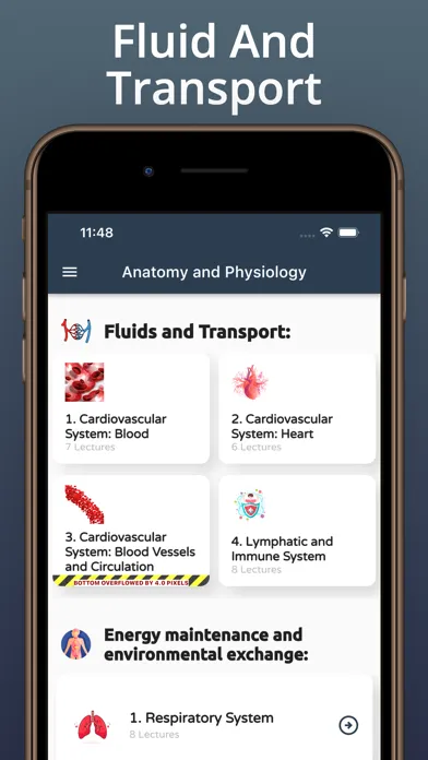 Learn Anatomy and Physiology स्क्रीनशॉट