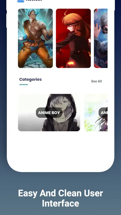 Screenshot di Anime Wallpapers 4K - Anime HD