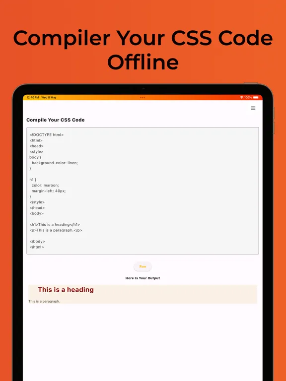 Learn CSS 3 Tutorials iPad 應用截圖