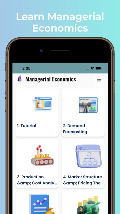 Learn Economics Tutorials Ekran Görüntüleri