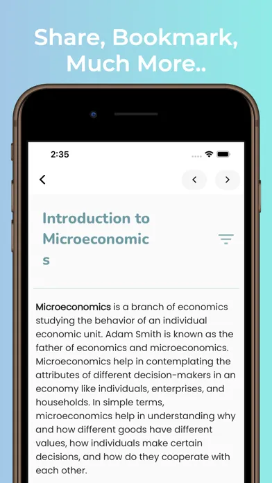 Learn Economics Tutorials Ekran Görüntüleri