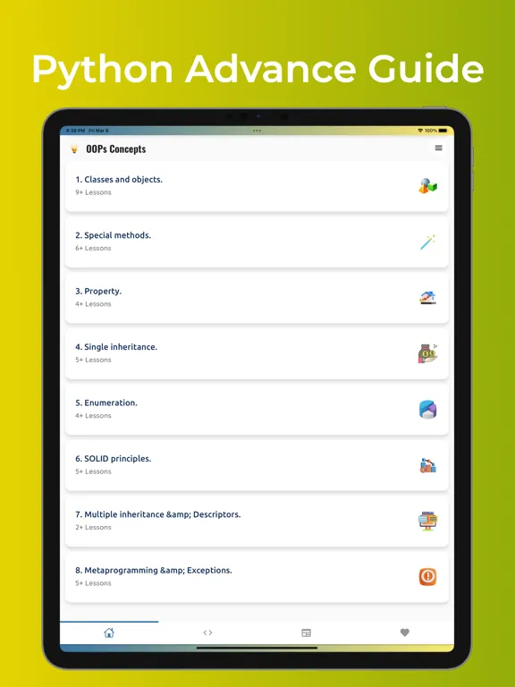 Learn Python 3 Programming iPad 应用截图