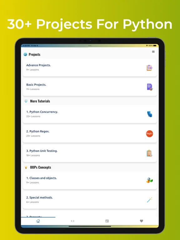 Learn Python 3 Programming iPad 应用截图