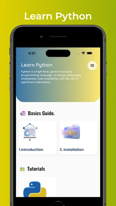 Learn Python 3 Programming应用截图