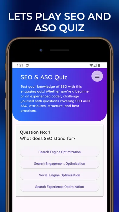 Captures d'écran de Learn SEO And ASO Tutorials