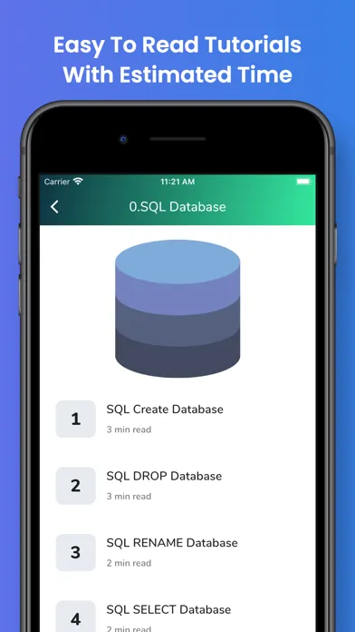 Learn SQL Database Programming سکرین شاٹس