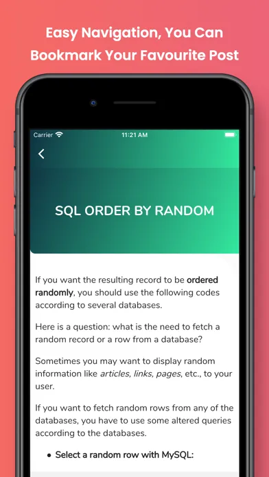 Learn SQL Database Programming سکرین شاٹس