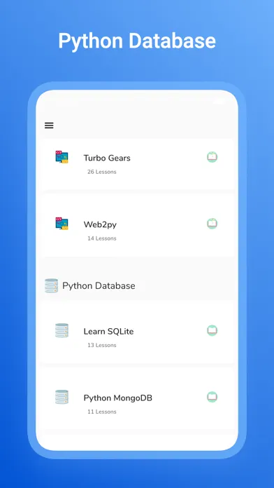 Capturas de pantalla de Web Development With Python