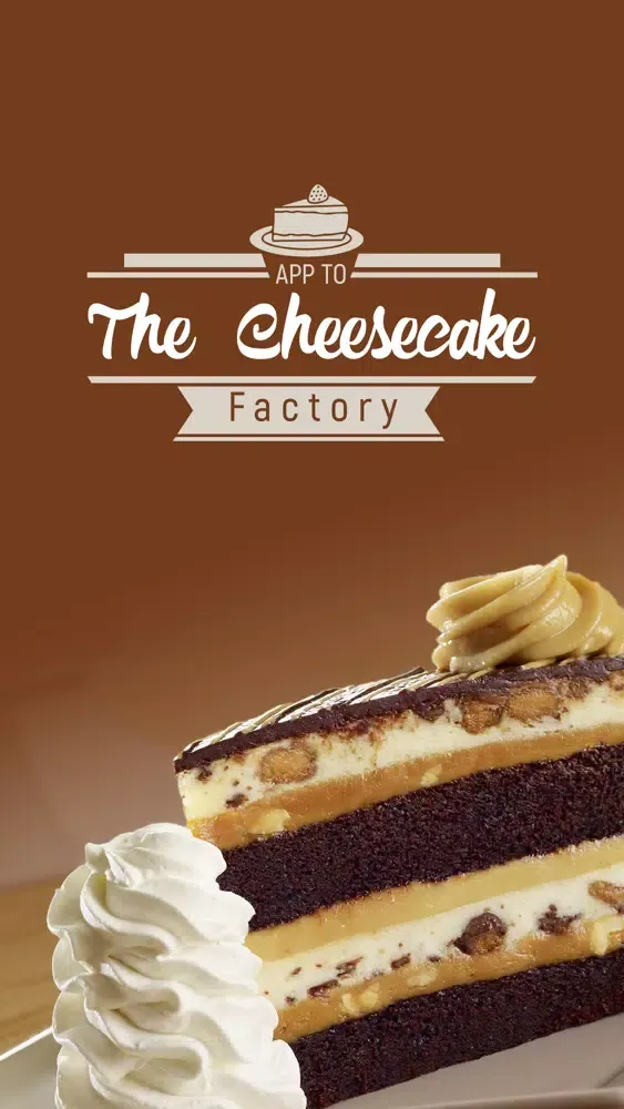 App to The Cheesecake Factory سکرین شاٹس