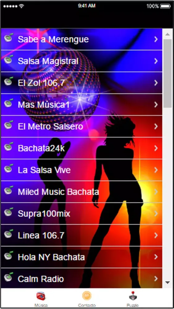 'Radio salsa y musica de salsa online gratis应用截图