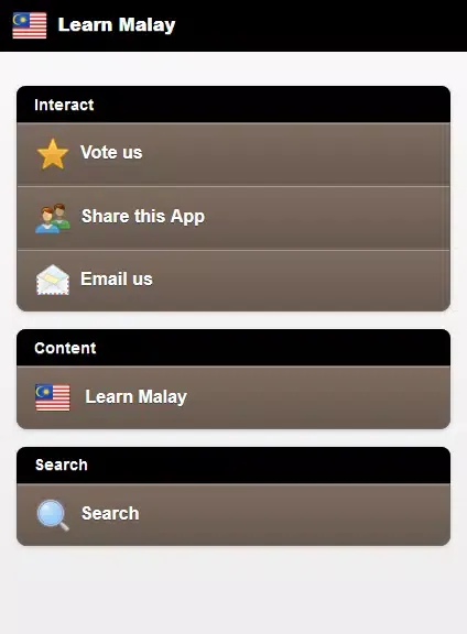Learn Malay Screenshots