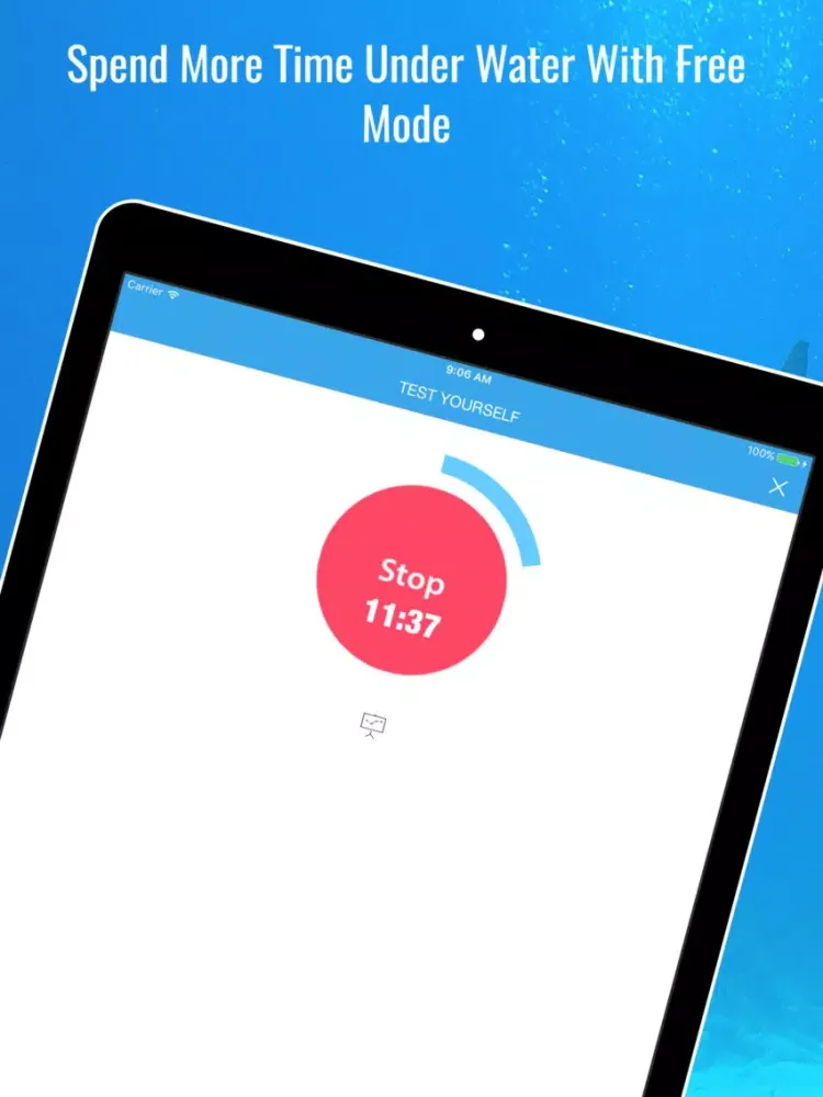 Apnea Deep Sea Breathing & Pranayama Diving Coach iPad  স্ক্রিনশট