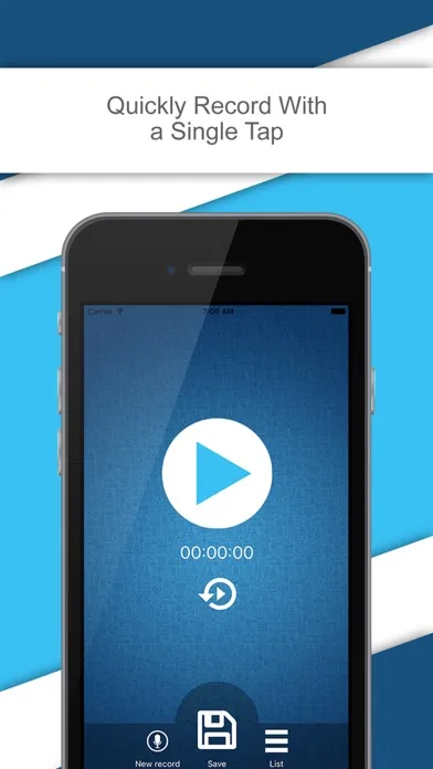 Audio Dictating Recorder & Digital Transcription Screenshots