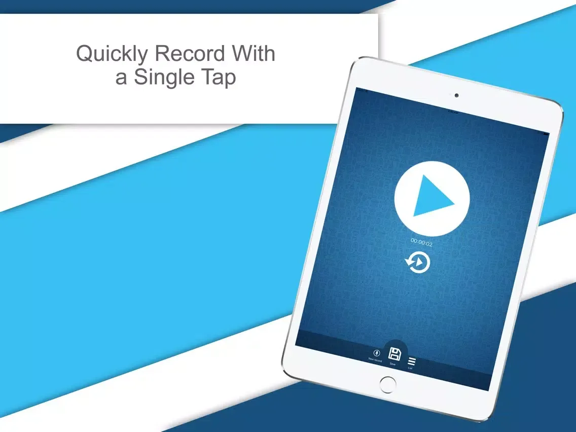Capturas de tela do Digital Transcription & Audio Dictating Recorder iPad 