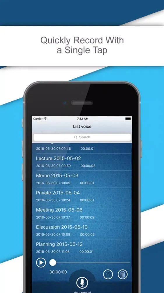 Capturas de tela do Digital Transcription & Audio Dictating Recorder