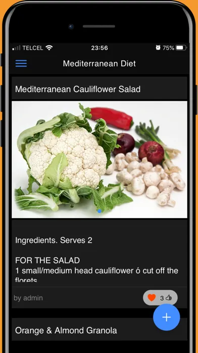 Mediterranean diet plan 스크린샷