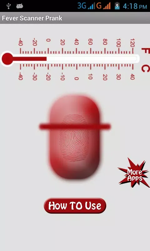 Fever Scanner Prank Screenshots