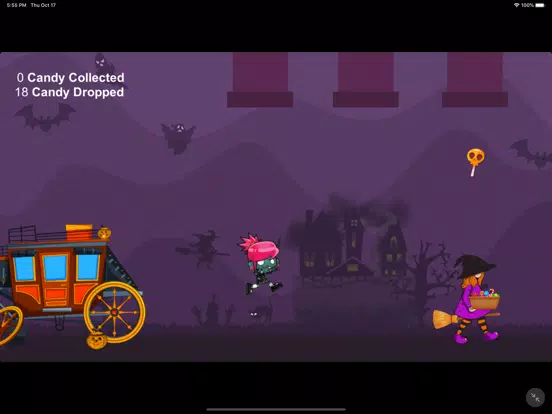 Halloween Candies Catch iPad  Screenshots