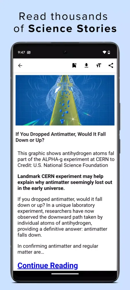 Science News Daily Ekran Görüntüleri