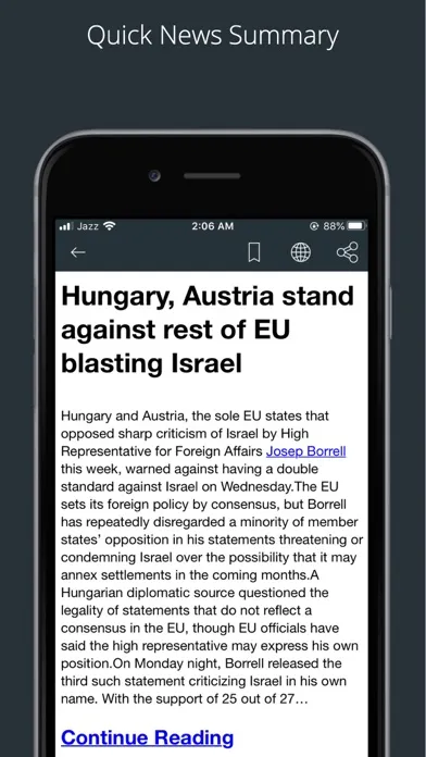 Capturas de pantalla de Israel News Today