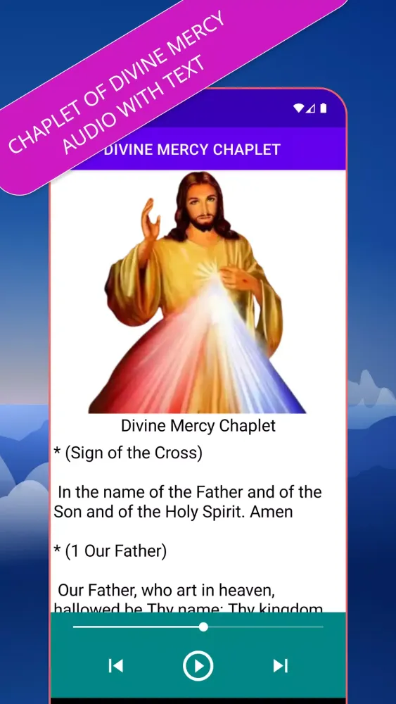 Screenshot di Divine Mercy