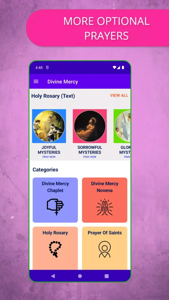 Screenshot di Divine Mercy