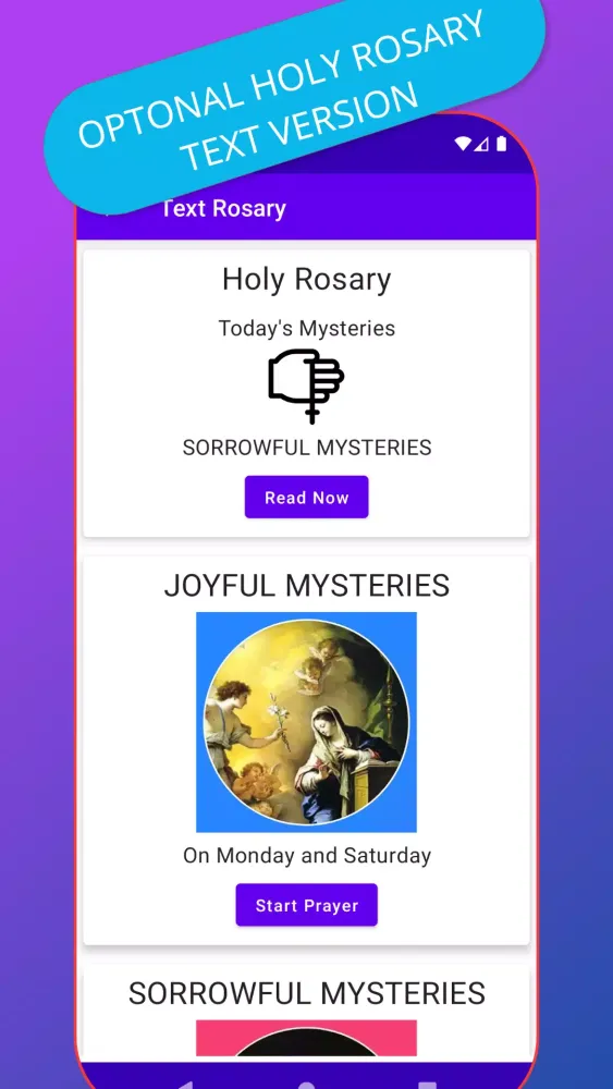 Screenshot di Divine Mercy