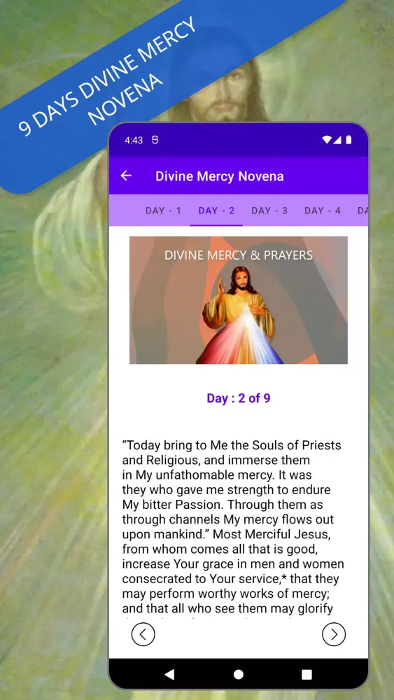 Screenshot di Divine Mercy