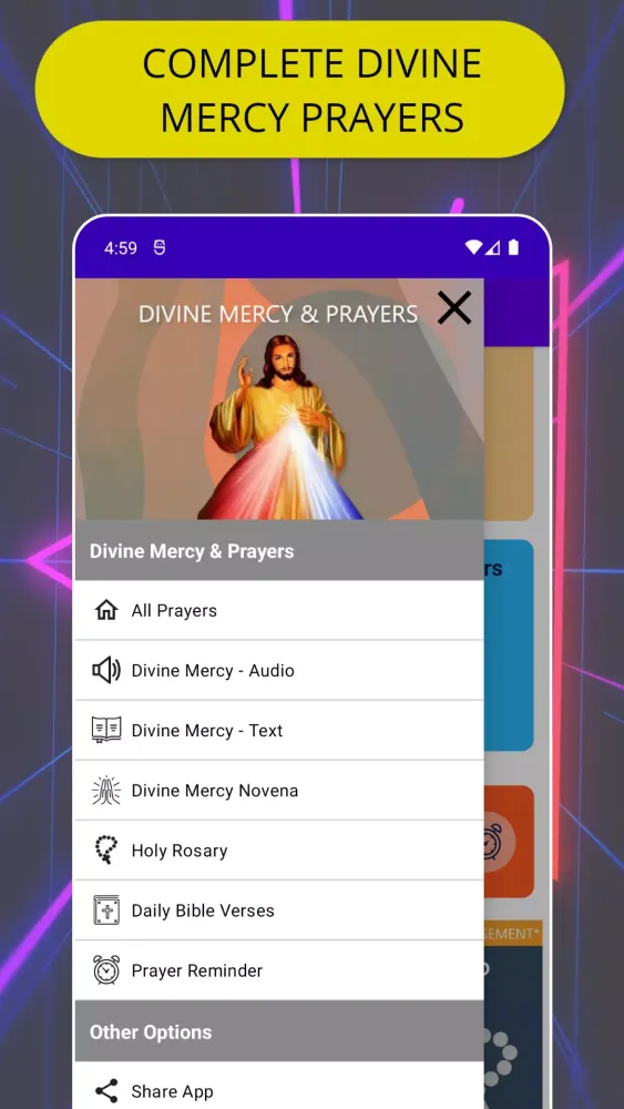 Screenshot di Divine Mercy