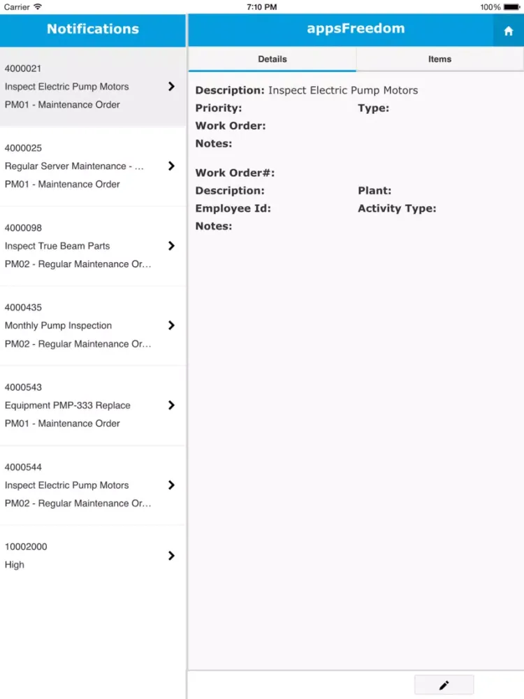 appsFreedom Enterprise Connect iPad 应用截图
