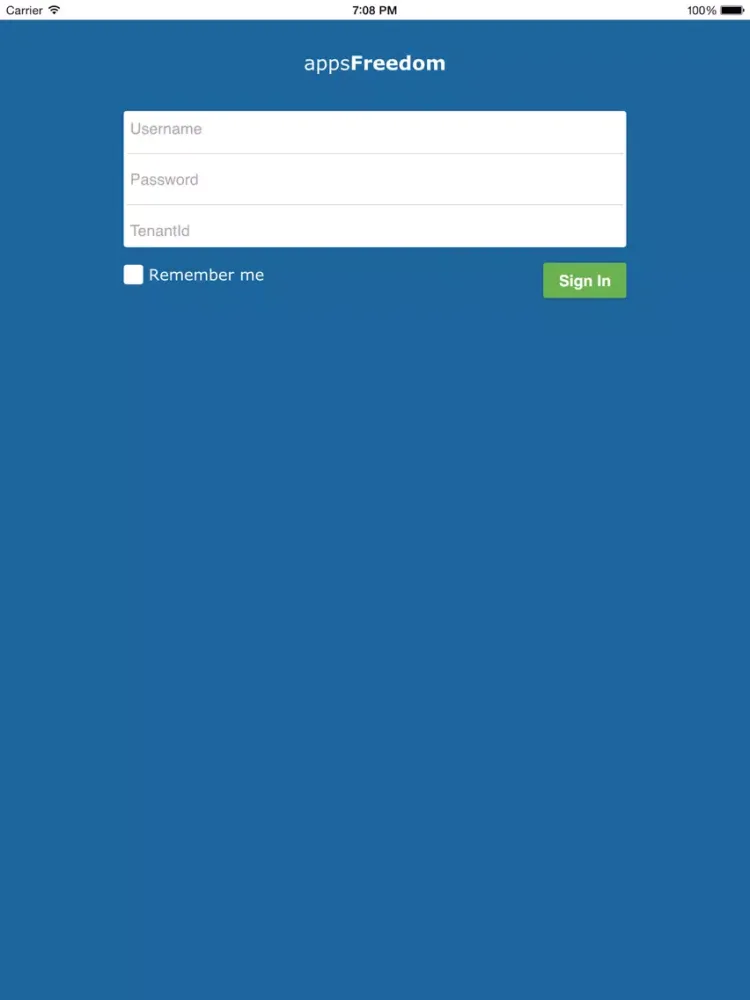 appsFreedom Enterprise Connect iPad 应用截图